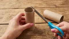 Just a Few Cuts, and a Toilet Paper Roll Will Turn Into a Handy Helper